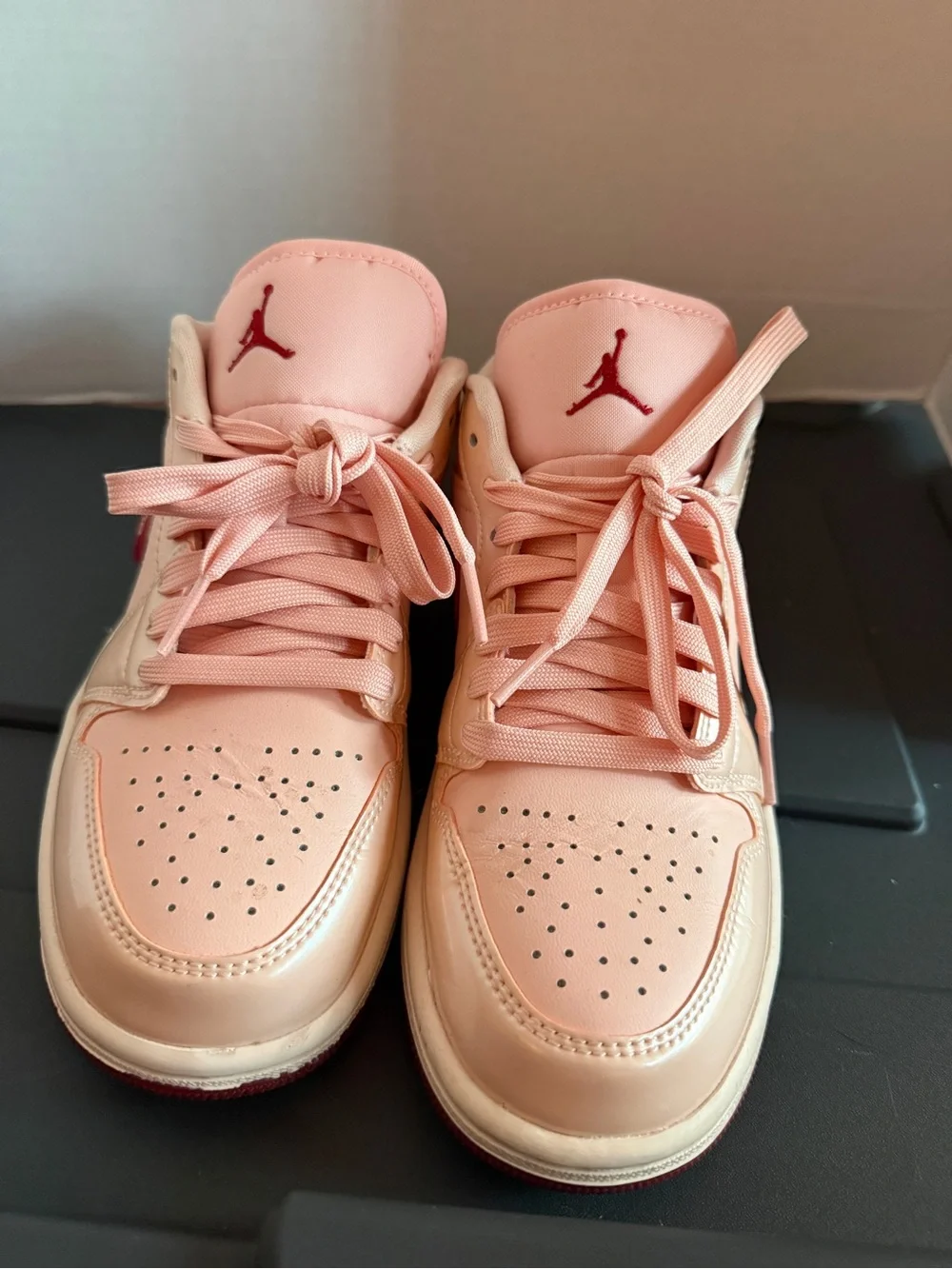 Nike Air Jordan 1 Low SE ‘Patent Valentines Day’ 
Woman’s Size 6 - Picture 4 of 8